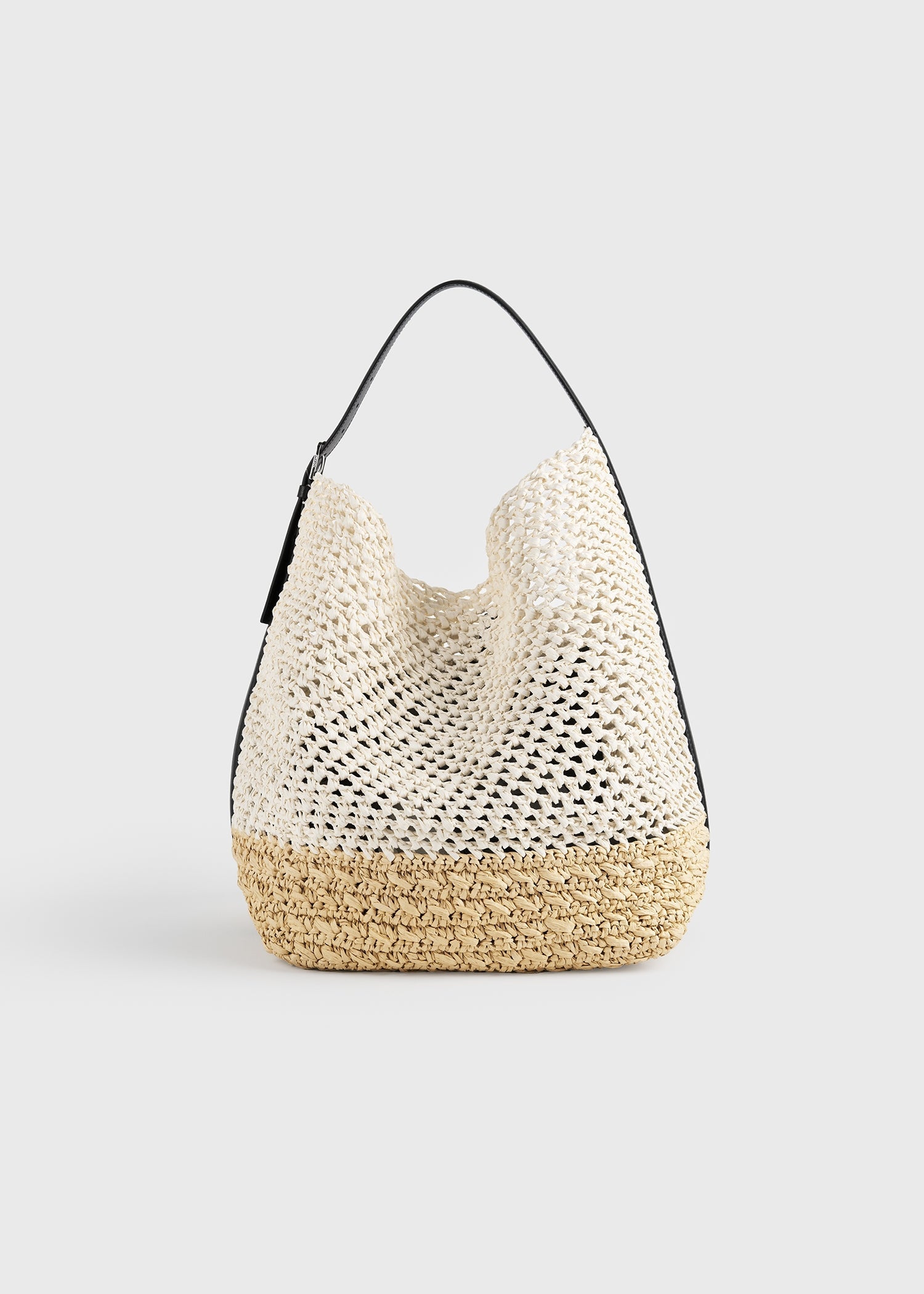 Belted paper tote ecru/vanilla from Toteme - $1,190