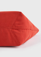 Beach tote red