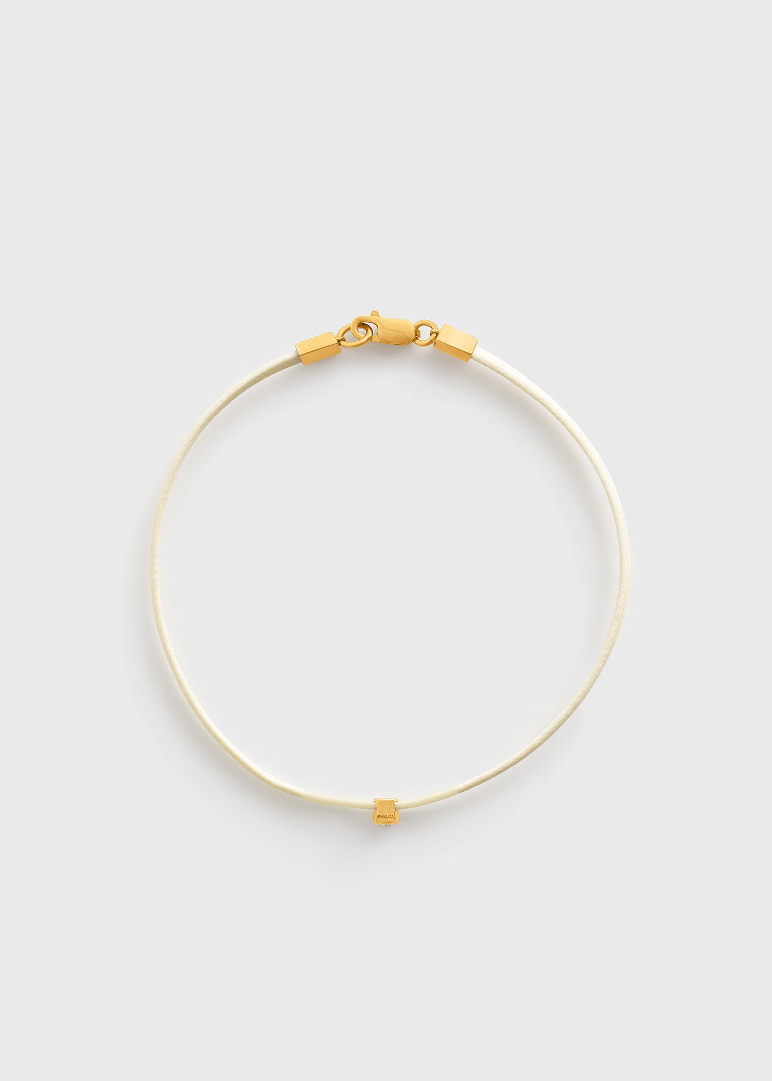 Mini diamond bracelet white/gold