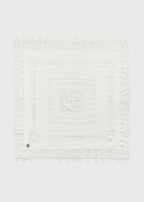 Lace scarf white