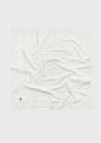 Lace scarf white