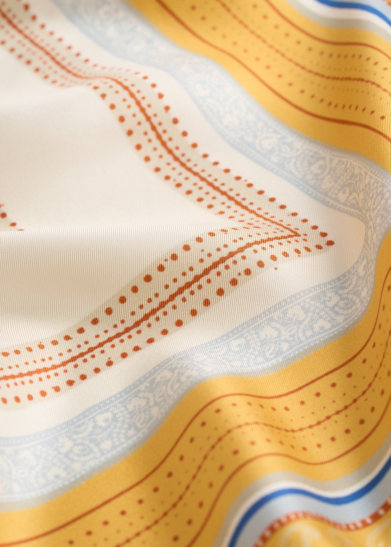 Collector scarf cream/daffodil