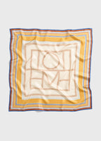 Collector scarf cream/daffodil