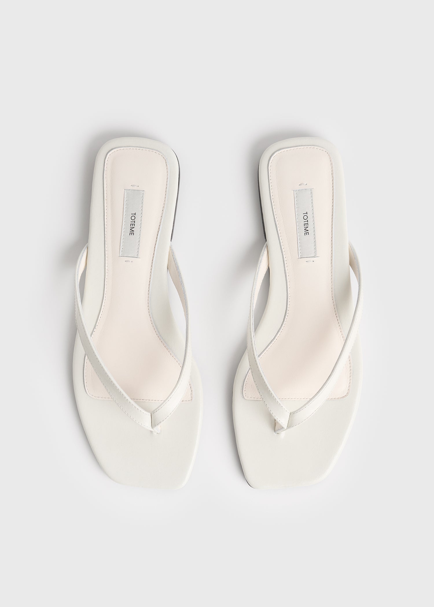 Naplack flip flops off-white