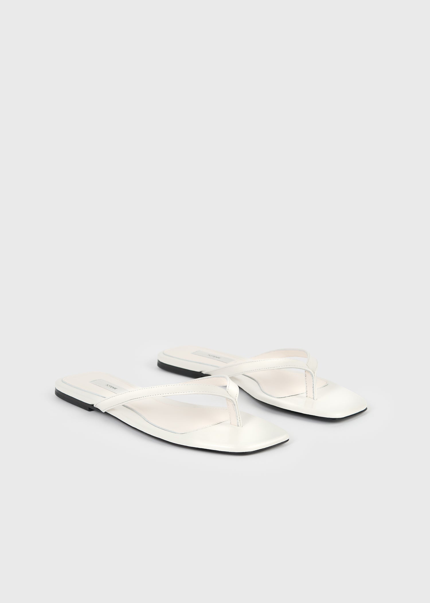 Naplack flip flops off-white