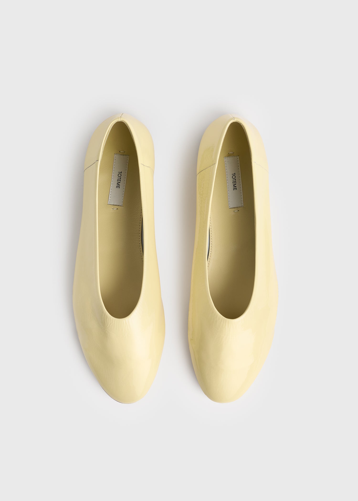 Slip naplack ballerinas buttercup