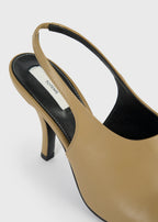 Contour nappa slingbacks desert