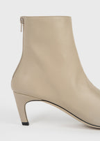 Soft nappa ankle boots chai