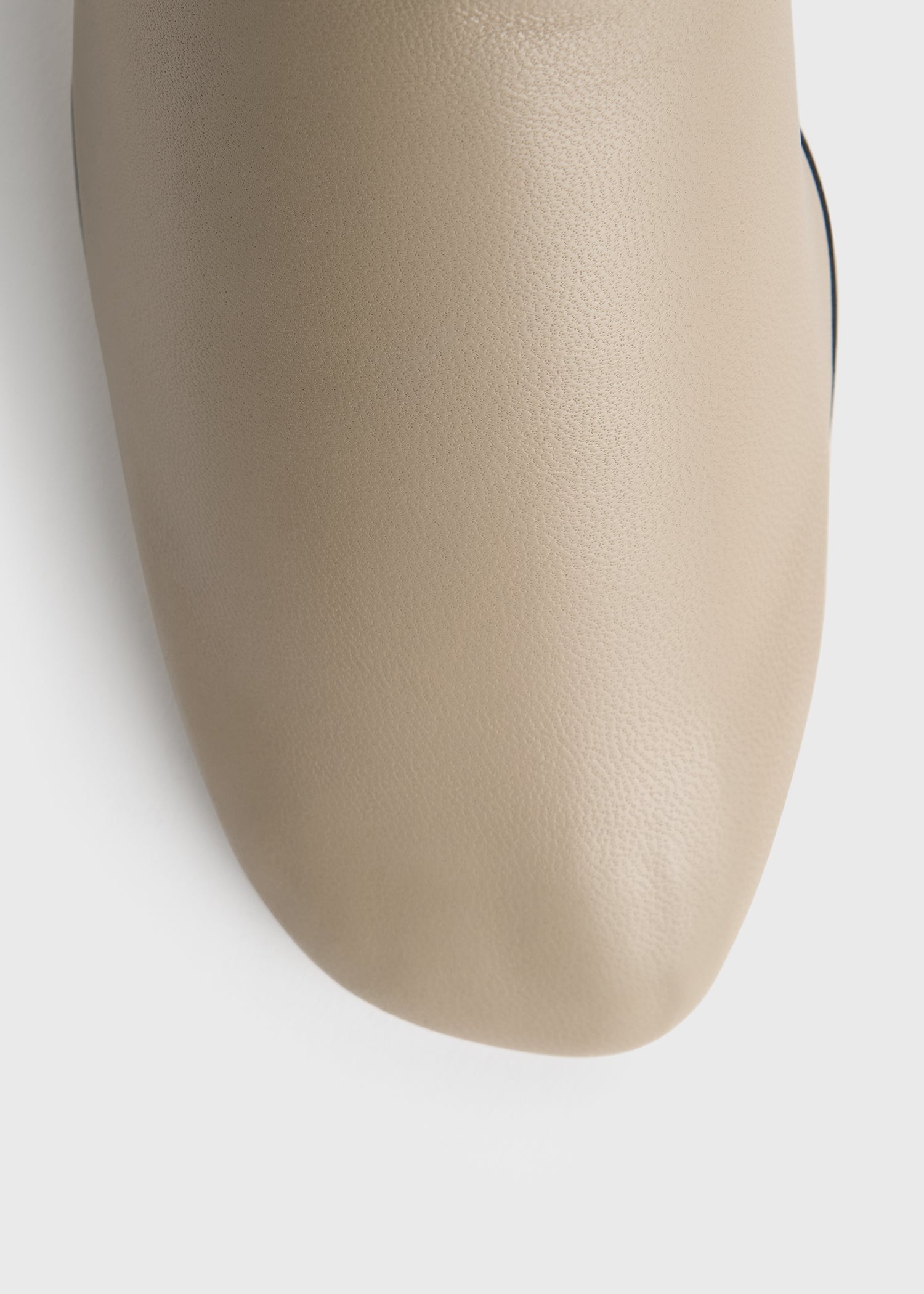 Soft nappa ankle boots chai