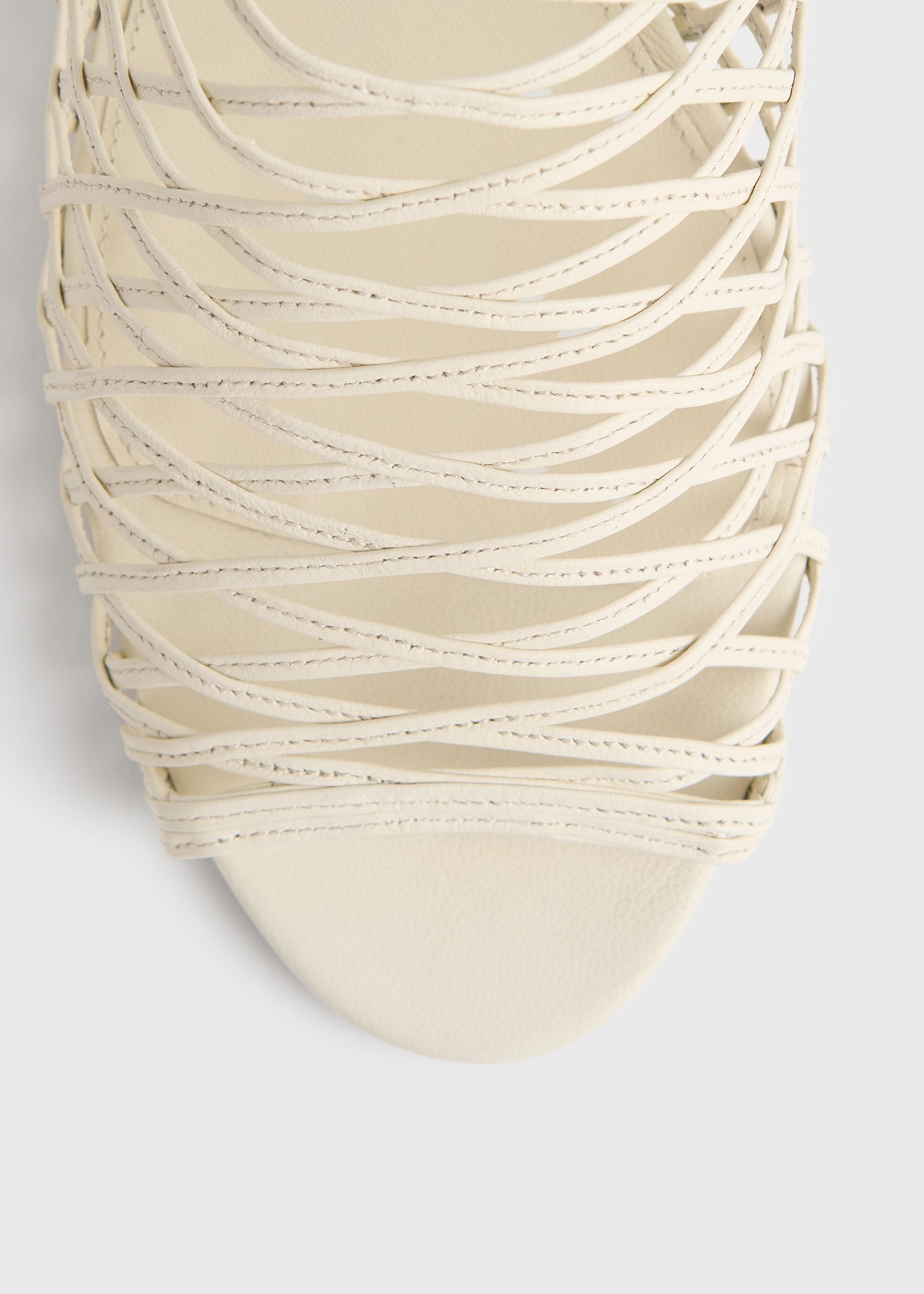 Summer woven mules macadamia
