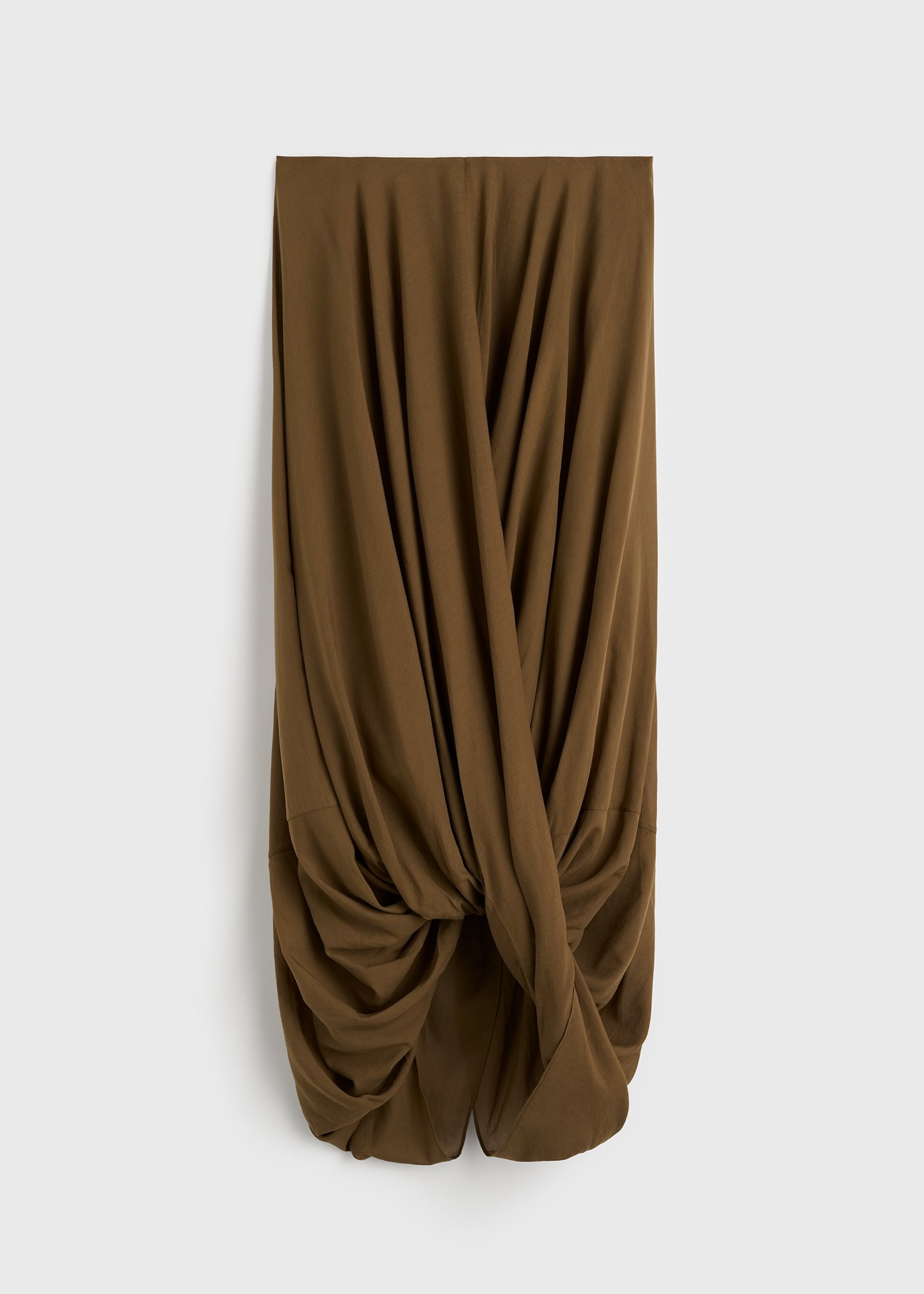 Cocoon skirt walnut