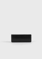 Leather lipstick case black