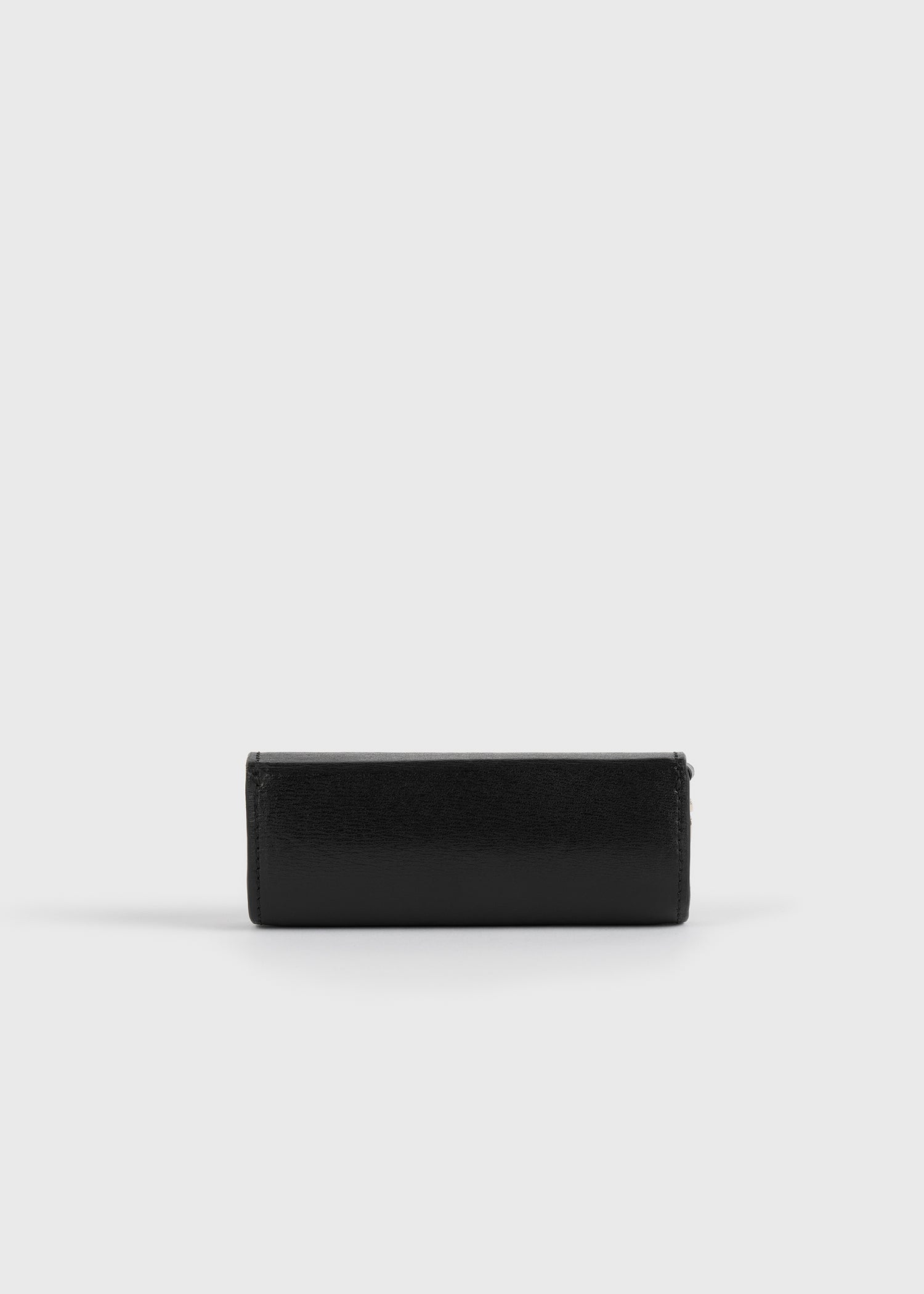 Leather lipstick case black