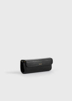 Leather lipstick case black
