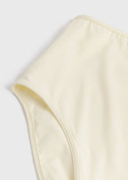 High bikini bottoms ecru
