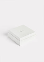 Faux pearl necklace white