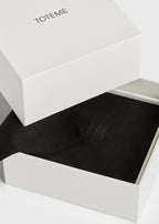 Faux pearl necklace white