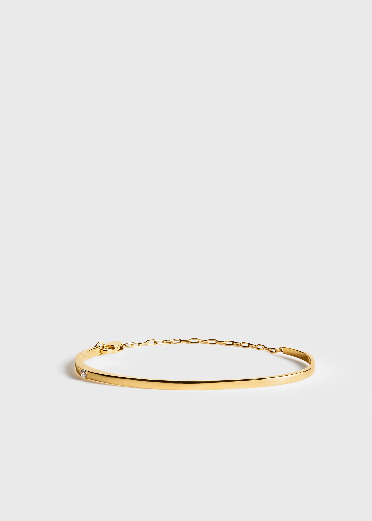 Diamond chain bracelet 18kt gold from Toteme - $1,900