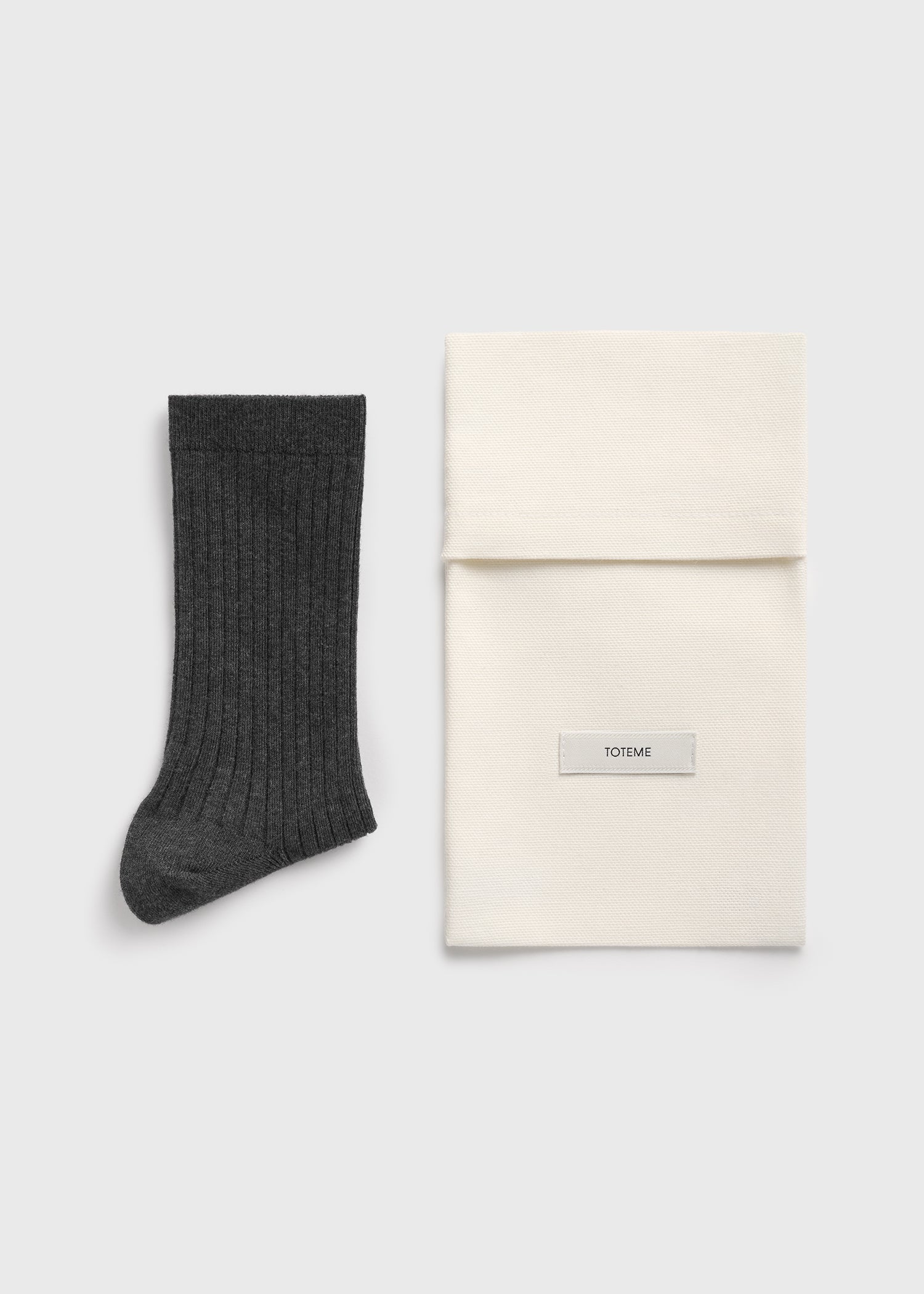 Crew socks dark grey