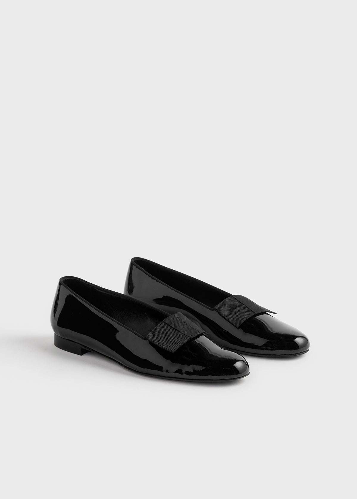 Tuxedo loafers black