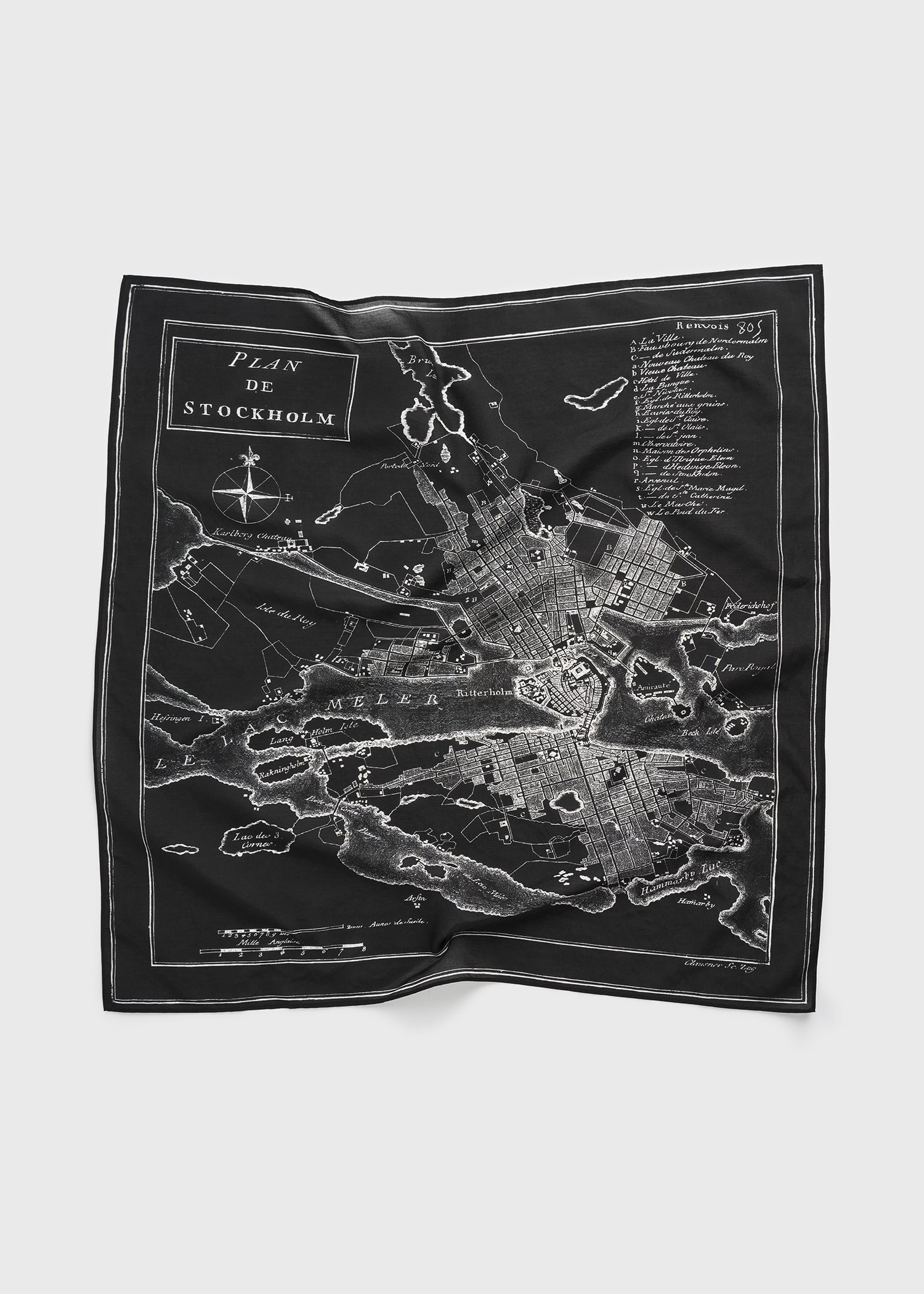 Stockholm bandana black