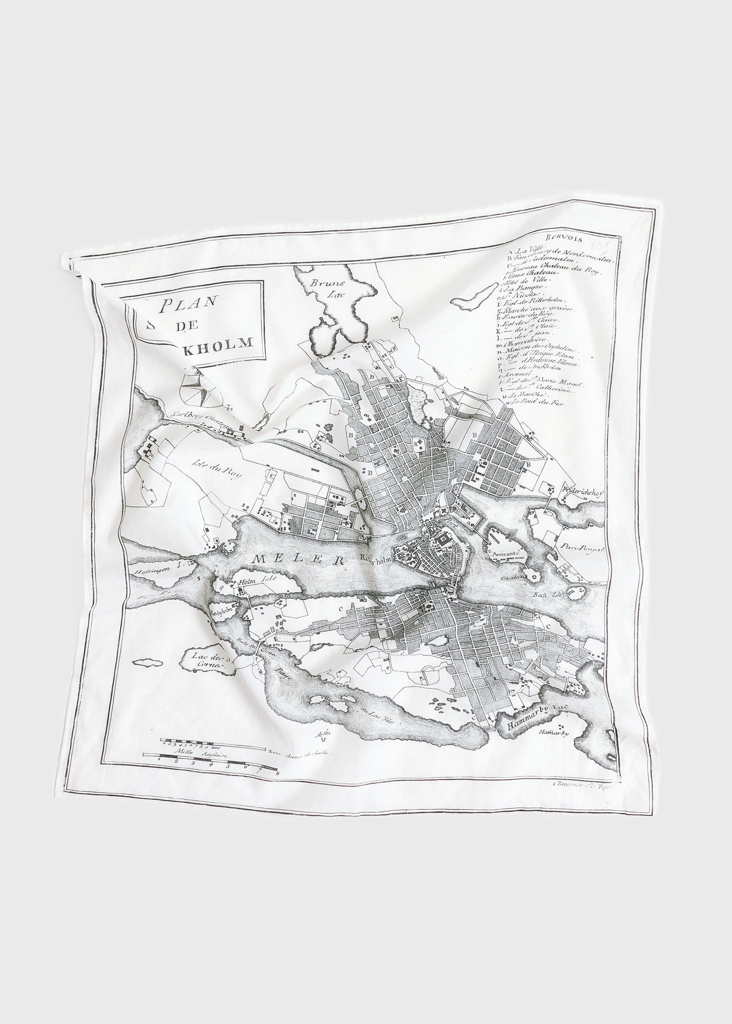 Stockholm bandana off-white