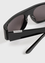 Shield sunglasses black