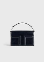 Mini T-flap naplack bag navy