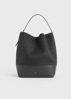 Belted doublé tote grey