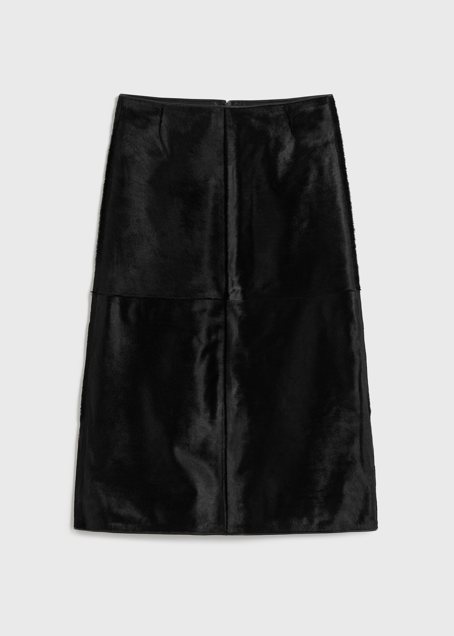 Pony hair skirt black – TOTEME