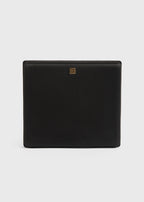Satin box clutch black