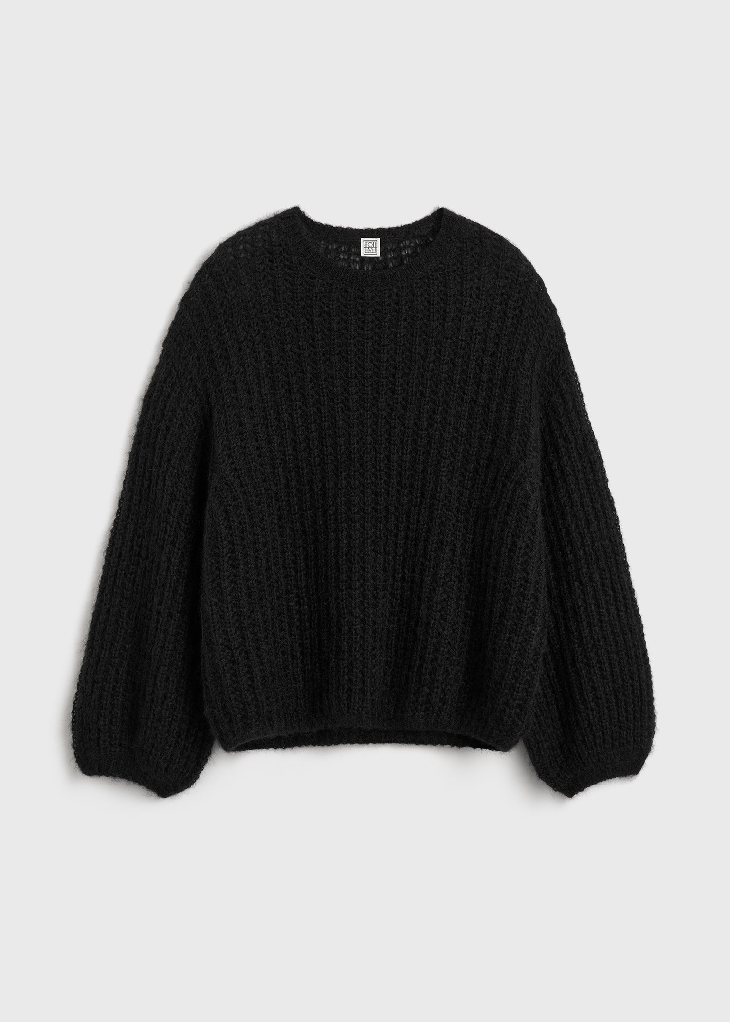 Puffed knit black – TOTEME