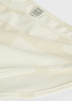 Monogram bikini bottoms ecru/straw
