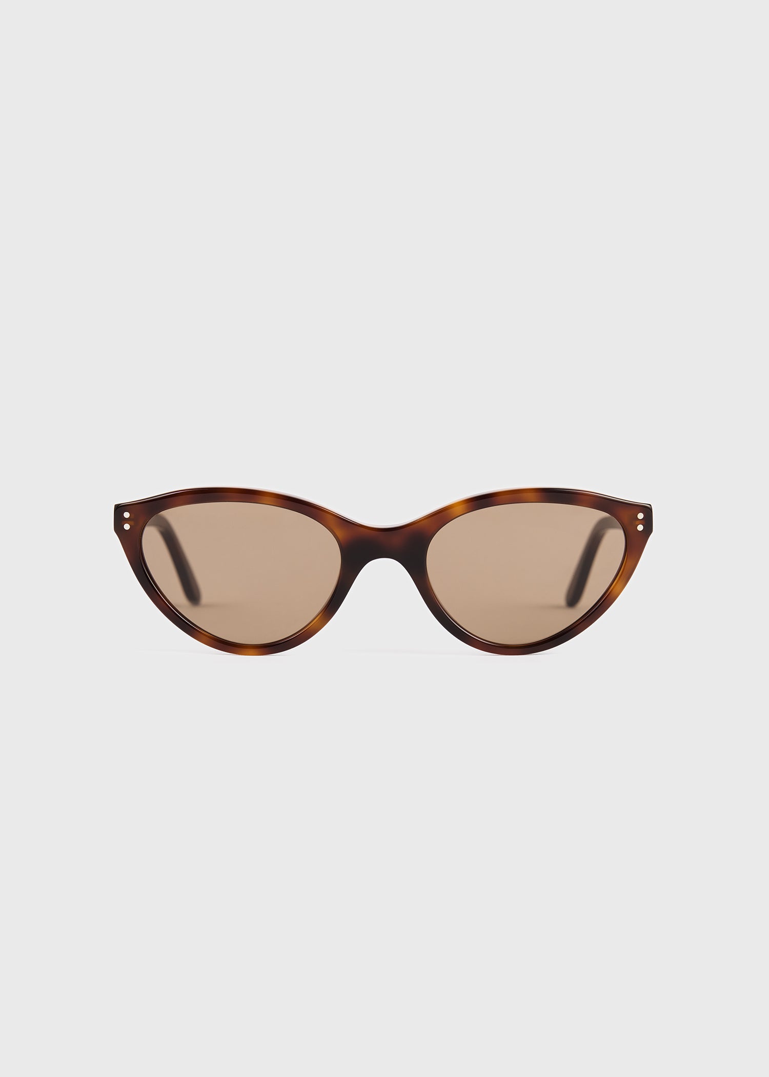 Cateye sunglasses dark havana