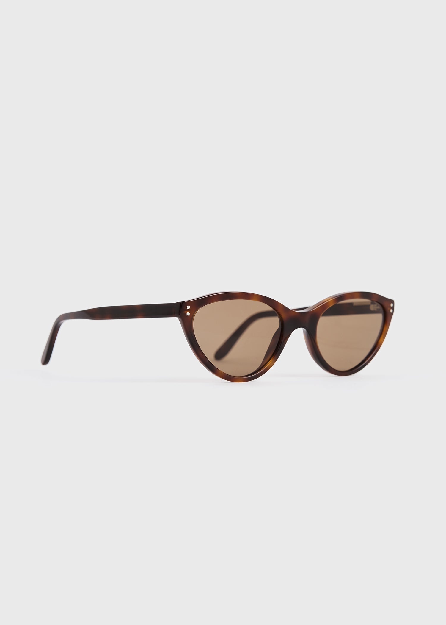 Cateye sunglasses dark havana
