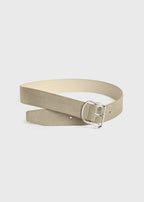 Swirl suede belt desert