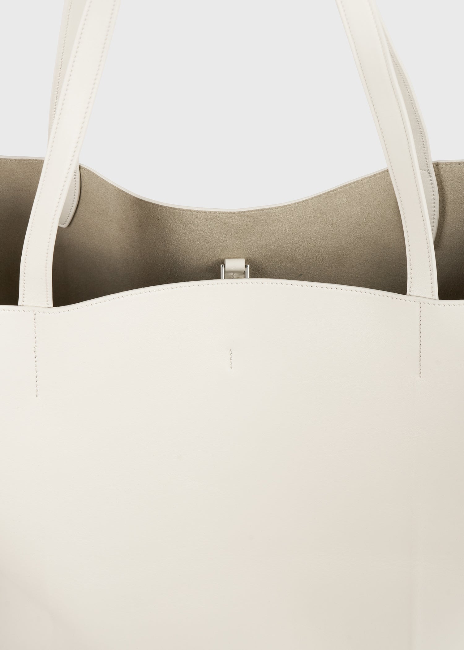 Roam leather tote stone
