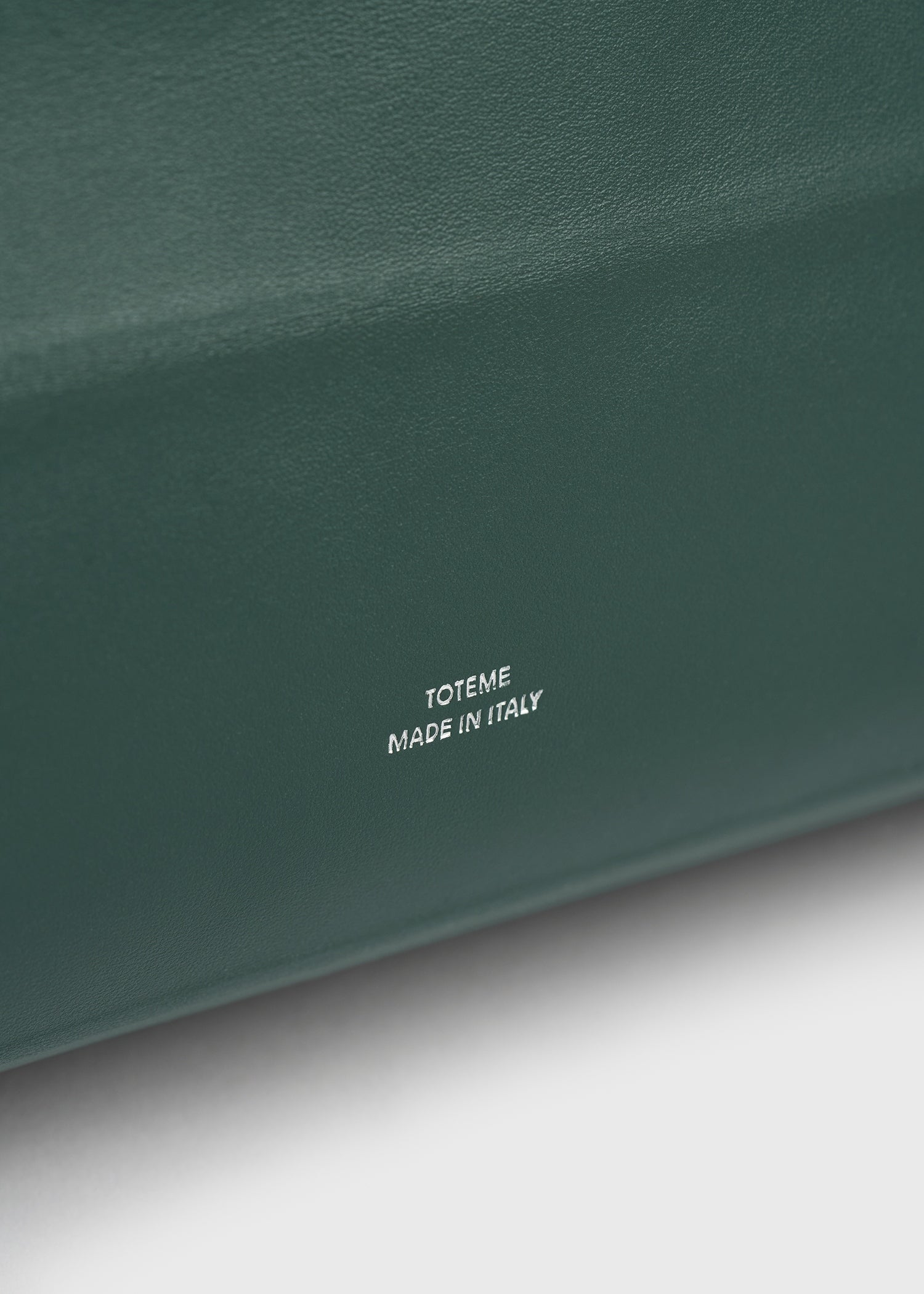 Roam leather tote dark green