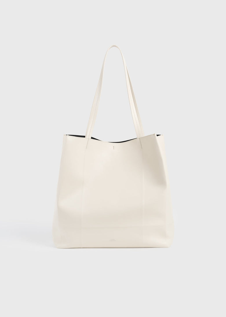 Roam leather tote stone