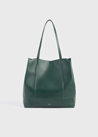 Roam leather tote dark green - Preorder