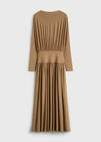 Toteme - Boatneck Jersey Dress nutmeg - M - Women Toteme - Boatneck Jersey Dress nutmeg - M - Women