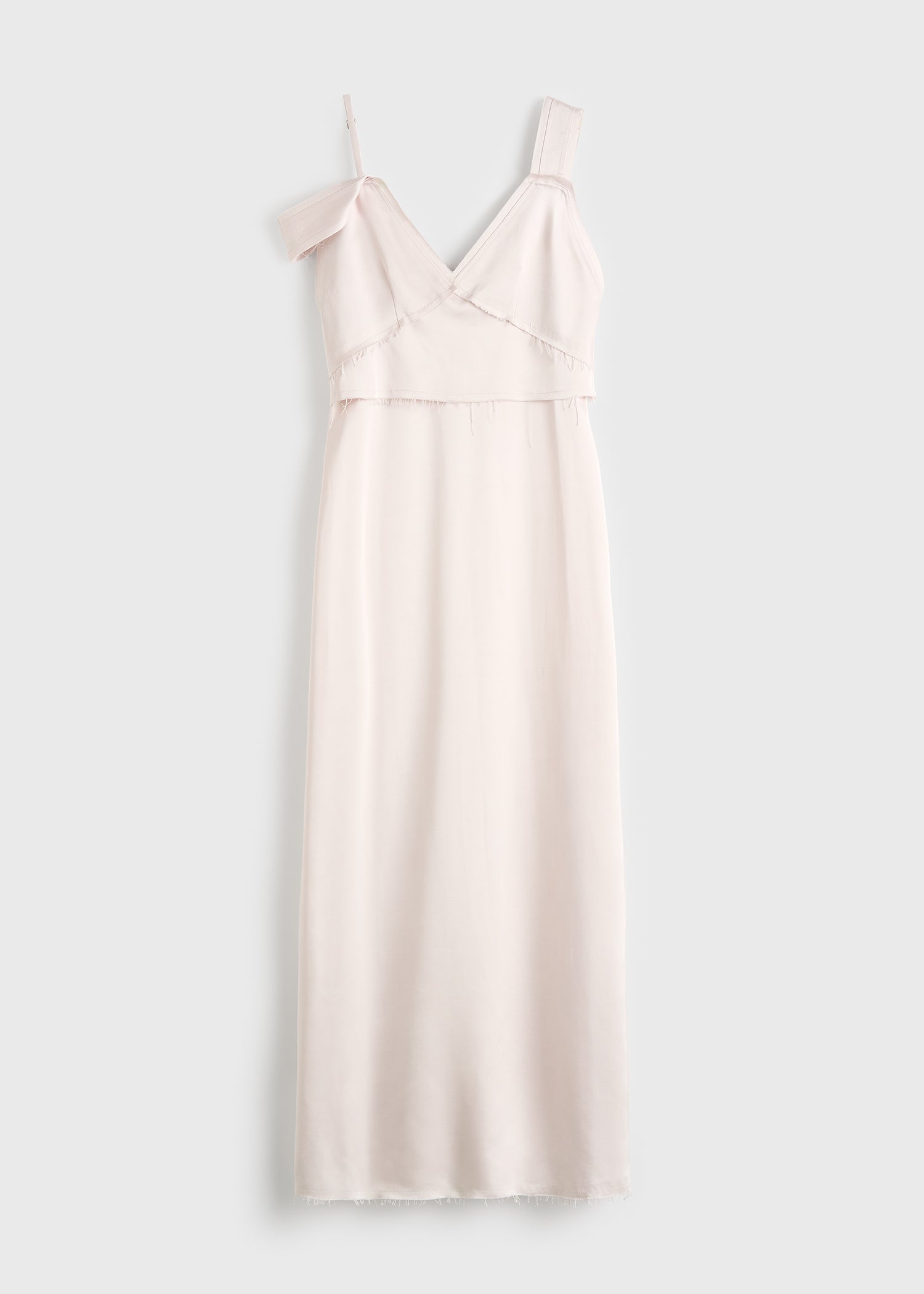 V-neck slip dress bloom