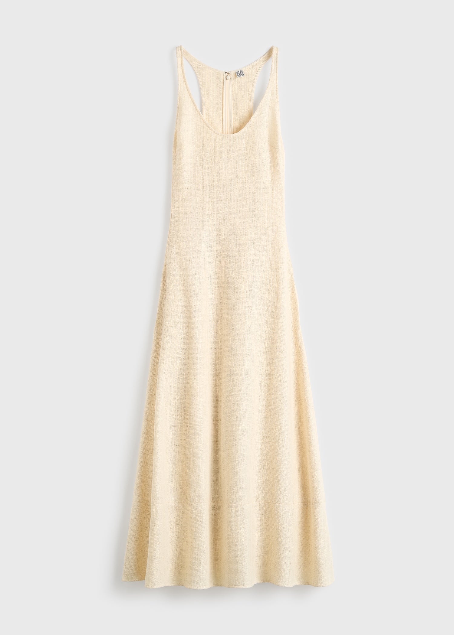 Toteme - Sculpted Cotton Dress Ecru - 32 - Women Toteme - Sculpted Cotton Dress Ecru - 32 - Women