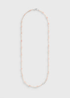 Infinity bead necklace bloom