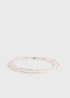 Infinity bead necklace bloom