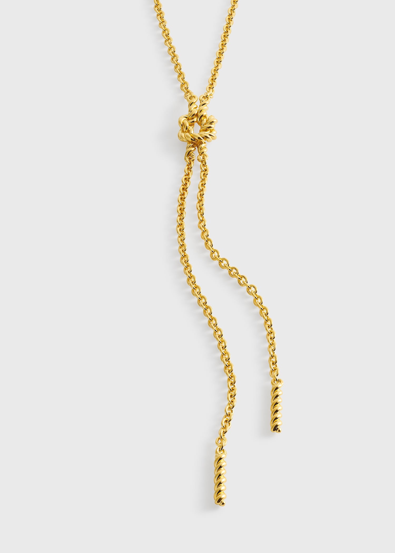 Rope lariat gold
