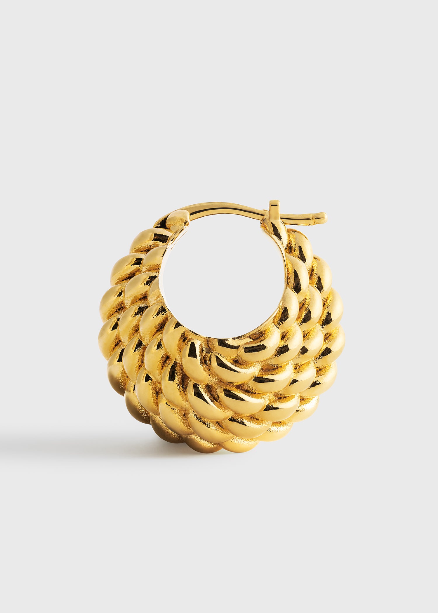 Rope hoops gold