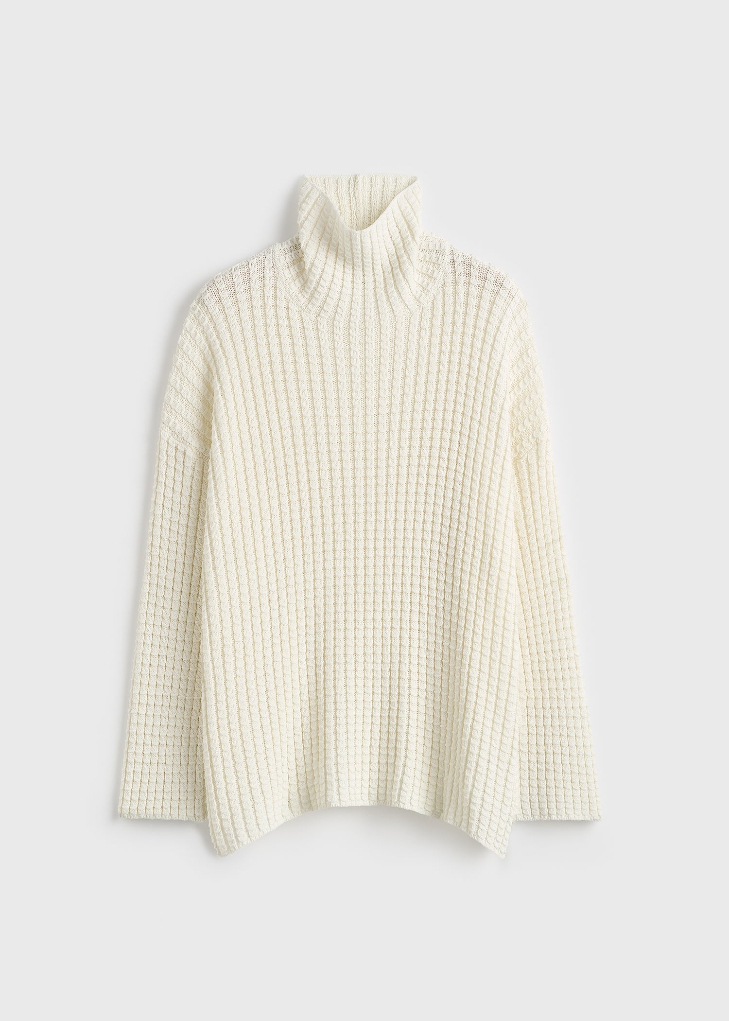 Whipstitch knit milk