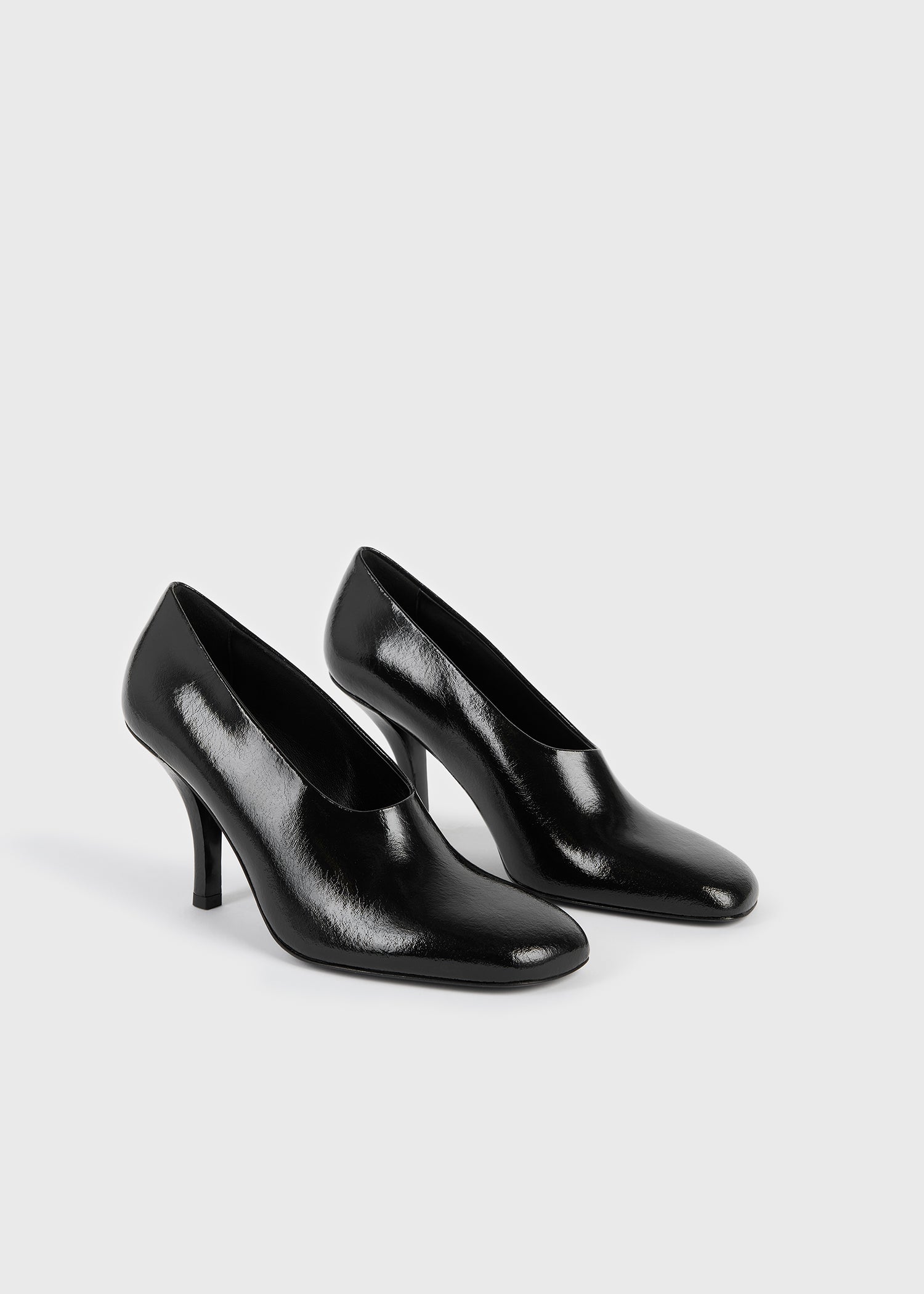 Contour naplack pumps black – TOTEME