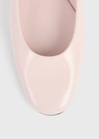 Slingback naplack mary janes flamingo